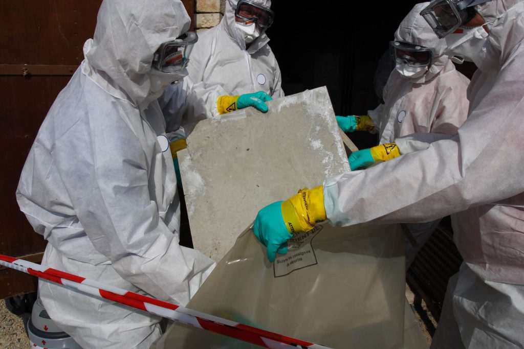 asbestos removal team from Smart Asbestos