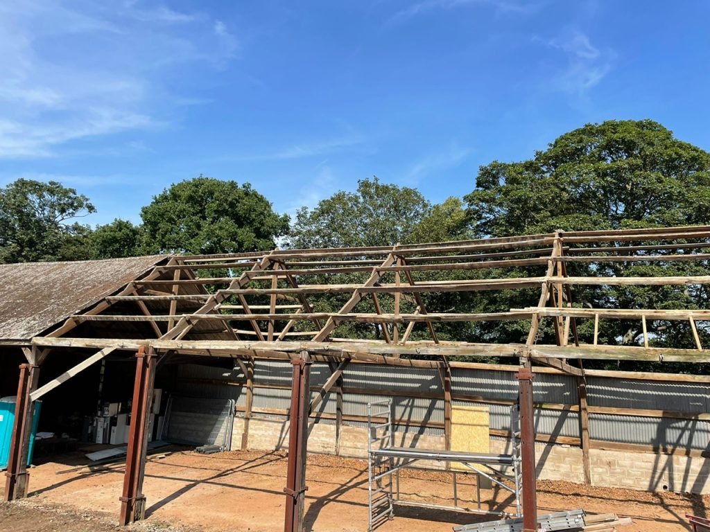 Phase 2 - Asbestos Roof Removal Complete 