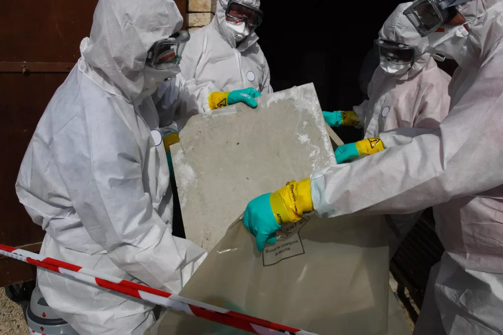asbestos removal team from Smart Asbestos