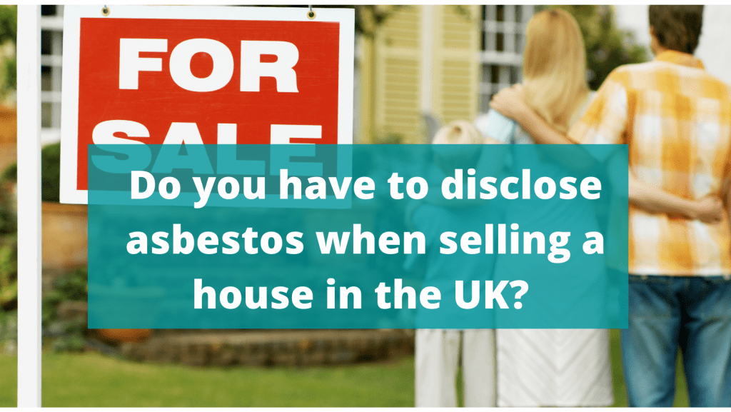 Disclosure of asbestos when selling a home