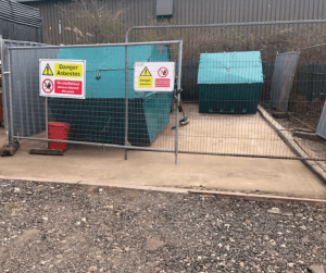 Asbestos disposal site Nottingham